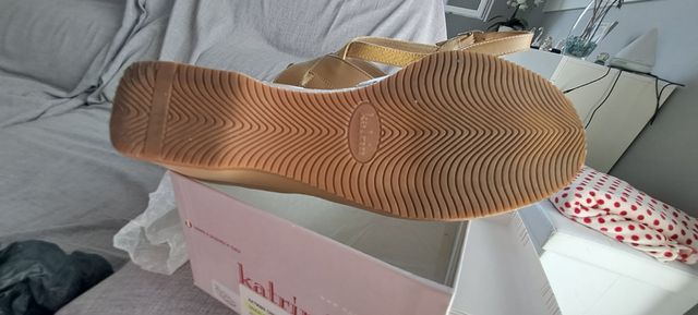 Sandali Kalir beige/giallo tg. 37