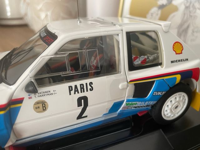 Peugeot 205 T16 Rally 1:18 grupo b montecarlo