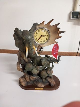 Reloj Elefantes Decorativo
