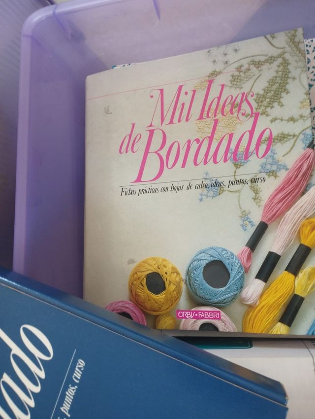 Libros Bordado: Mil Ideas & Punto Richelieu