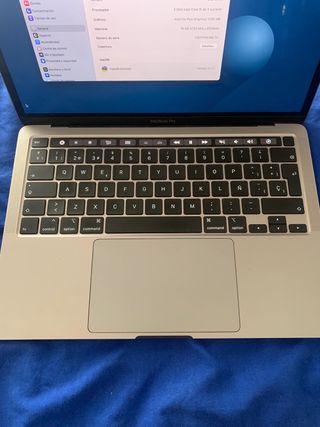 MacBook Pro 13" 2020 Gris Plata