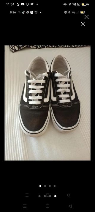 Vans negras - zapatillas
