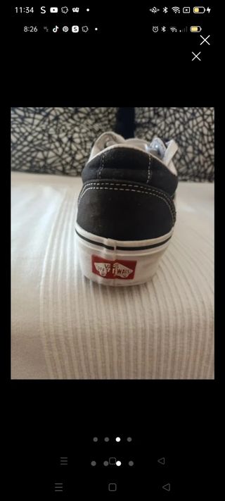 Vans negras - zapatillas