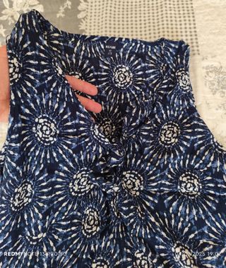 Camiseta Kiabi premamá L - Azul