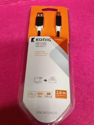 Cavo USB 2.0 König 2m