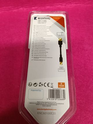 Cavo USB 2.0 König 2m