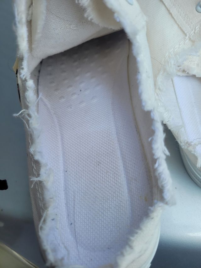 Scarpe bianche - senza tallone