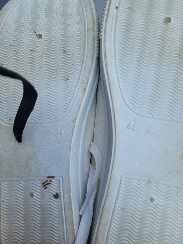 Scarpe bianche - senza tallone