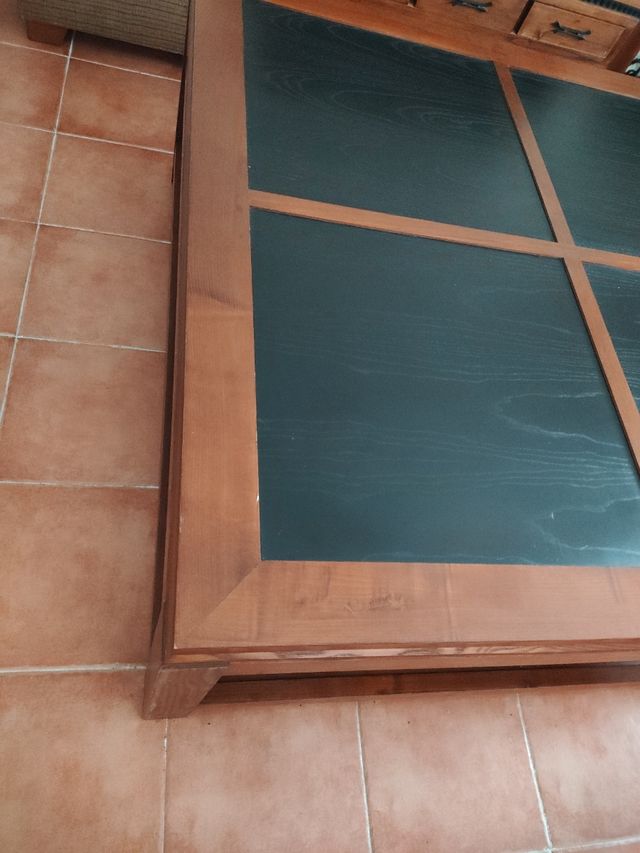 Mesa centro madera - diseño