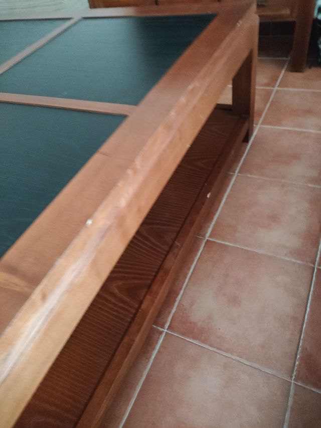 Mesa centro madera - diseño