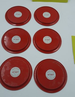 Sottobicchieri in metallo