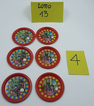 Sottobicchieri in metallo