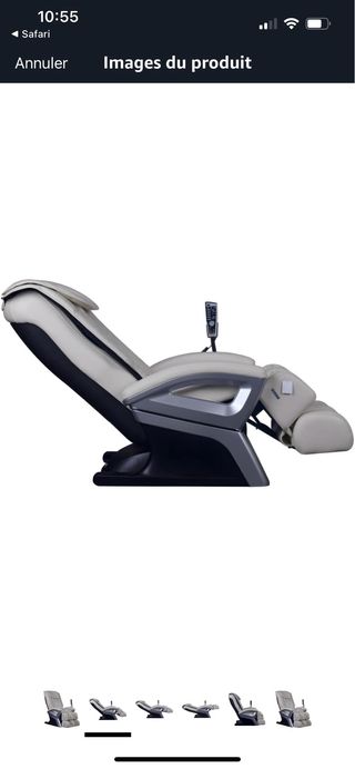 Sillón masaje CRIOS beige