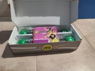 Set zumba Fitness pesi + DVD