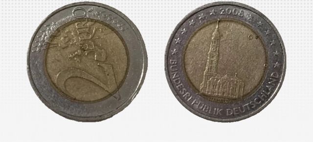 2€ Alemania 2008 - Iglesia San Miguel