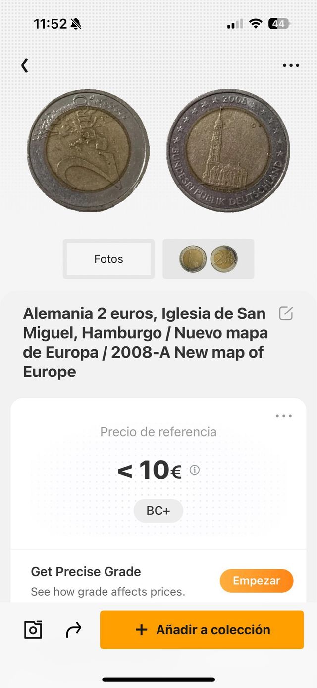 2€ Alemania 2008 - Iglesia San Miguel