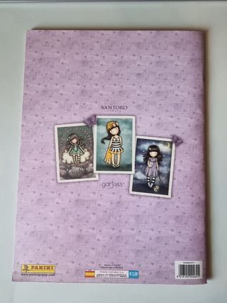 Álbum completo de cromos Santoro Gorjuss 2018.