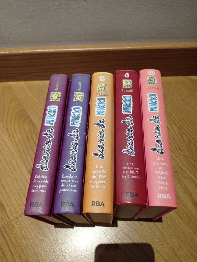 Diario de Nikki 1, 2, 3, 6 y 10