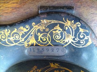 Máquina coser Singer 1894 Antigua