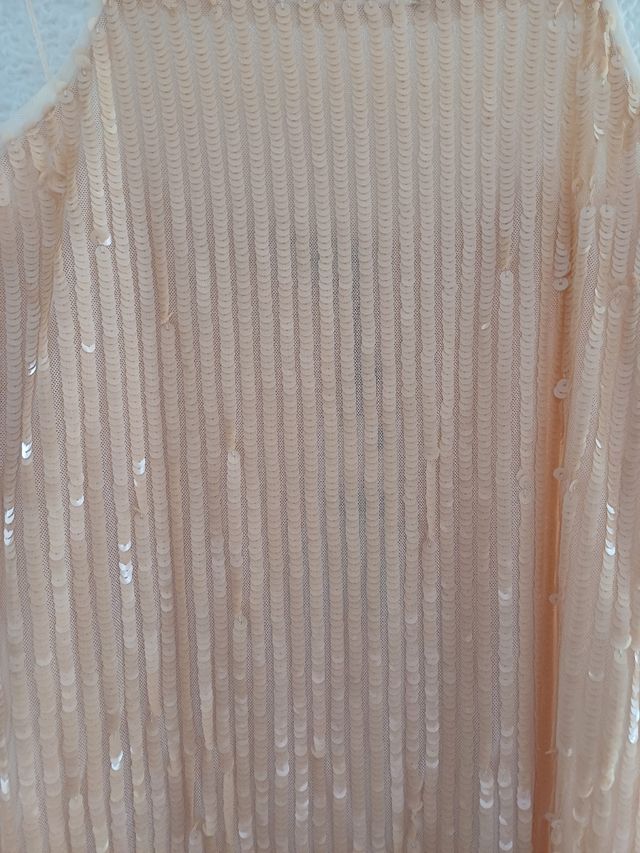 Vestido lentejuelas mango