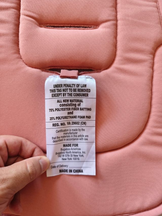 Bugaboo Fox 3: colchoneta doble confort original 