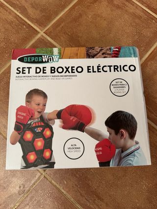 Set Boxeo Eléctrico DeporWow