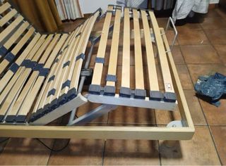 Cama articulada eléctrica CON MANDO 105x190