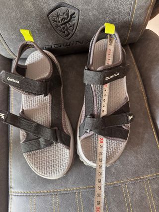 Sandalias Quechua niño - grises y negras