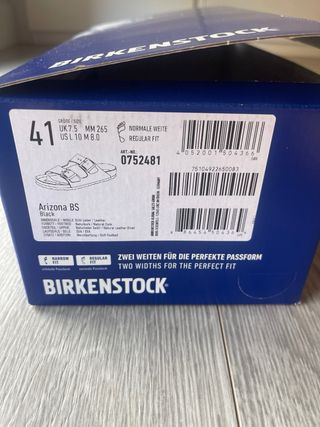 Birkenstock Arizona 41 - Sandalias negras