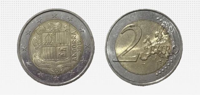 2€ Andorra 2019. EBC