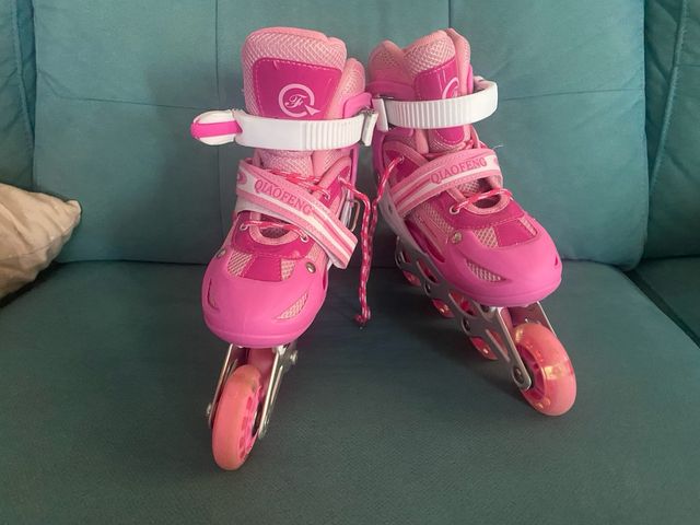 Patines niña rosa | Ajustables