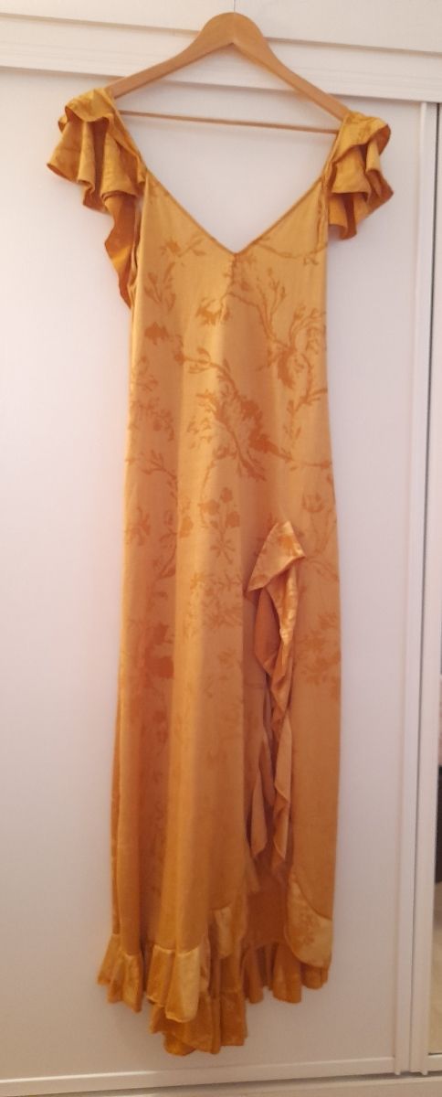 Vestido Volantes ZARA S/M