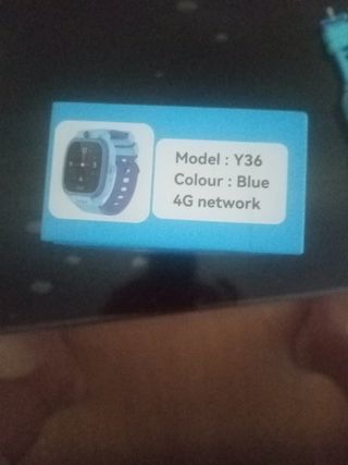 Smartwatch Infantil Azul