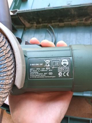 Radial  Bosch PWS 600 - 115mm