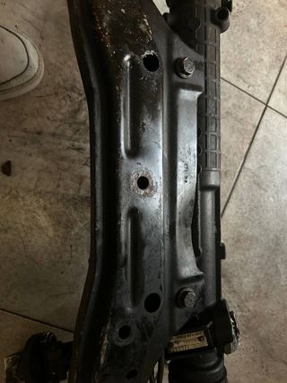 Cuna delantera BMW E46 + cremallera dirección