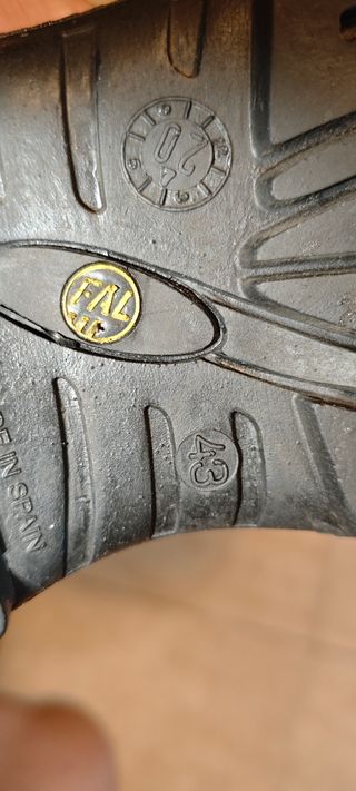 Zapatos seguridad FAL 43 negros
