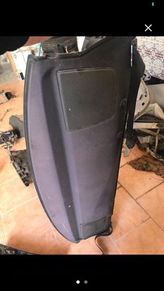 Bandeja trasera BMW E46 con altavoces