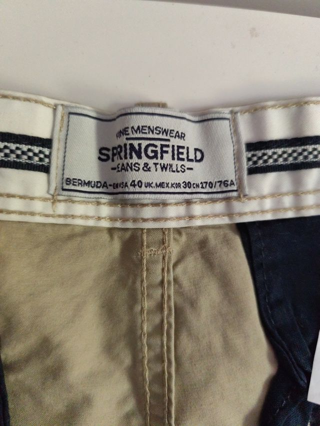 Bermudas Springfield beige size 40