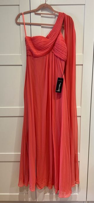 Vestido fiesta rosa - Talla única