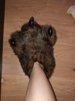 Pantuflas oso - Marrón