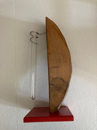 Portafiore legno artigianale