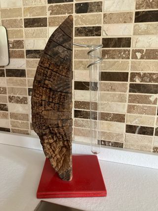 Portafiore legno artigianale