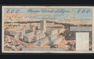 Billete 100 denar Argelia 1964