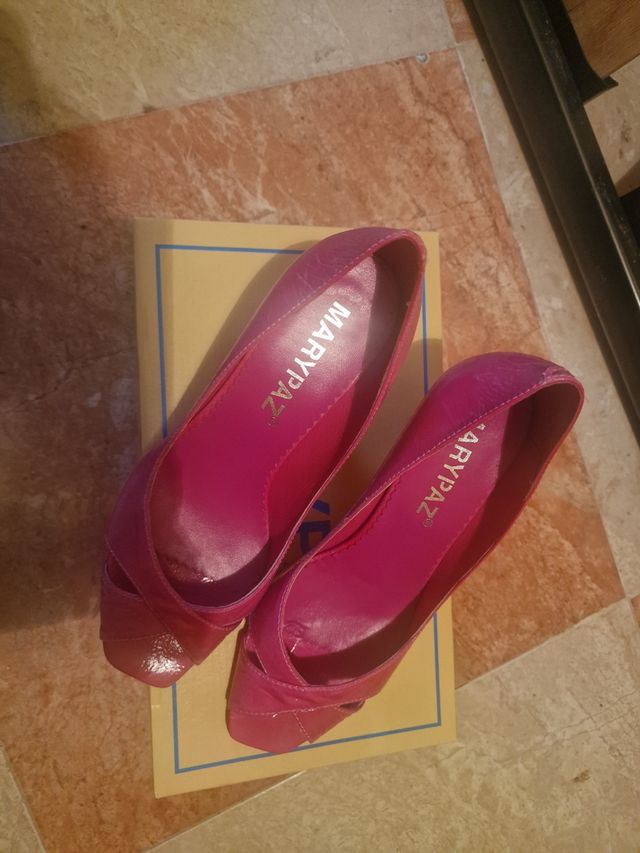 Tacones rosa MARYPAZ - talla 36