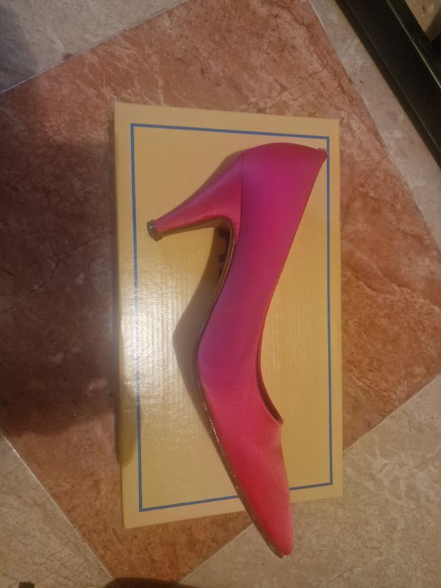 Tacones MARPAZ rosa, talla 36