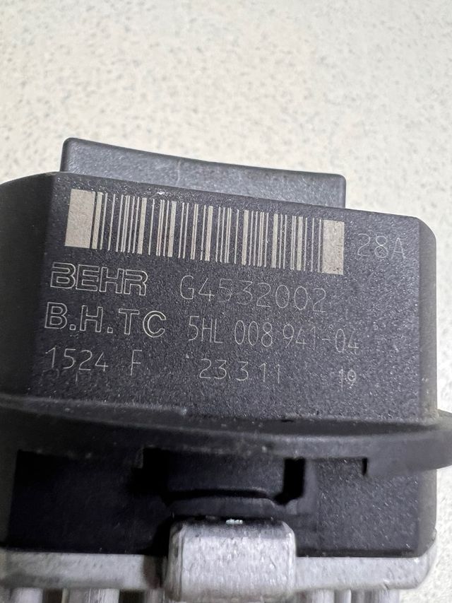 Resistência Aquecimento Mercedes e PSA G4532002