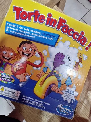 Torte in Faccia! Gioco Hasbro 
No poste italiane