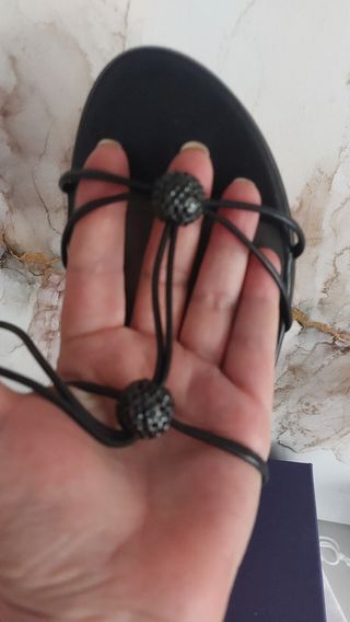 Sandalias Stuart Weitzman negras