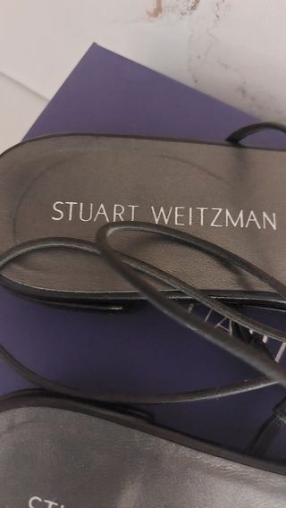Sandalias Stuart Weitzman negras