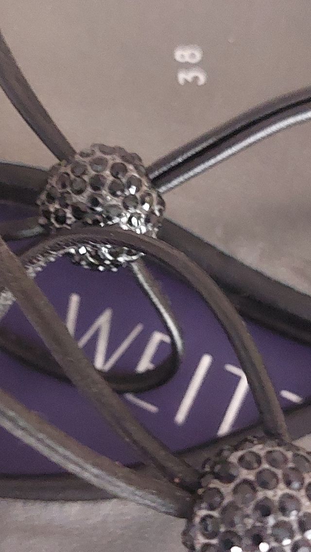 Sandalias Stuart Weitzman negras